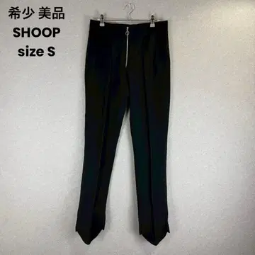 레어 새상품급 SHOOP 슬릿 웨스턴 스냅 버튼