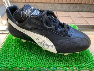 카즈 (미우라 카즈요시) 친필 사인 스파이크 푸마