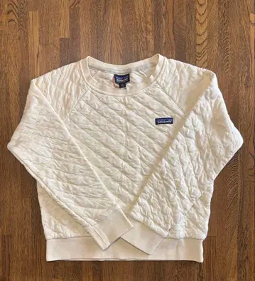 patagonia 오가닉 코튼 퀼팅 맨투맨 XS