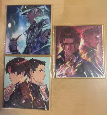 대역전재판 색지 3종 세트