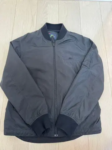 LACOSTE 블랙 나일론 자켓