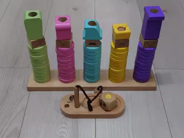 링텐 RING10 우디푸디 woody puddy 나무 블록 왕국