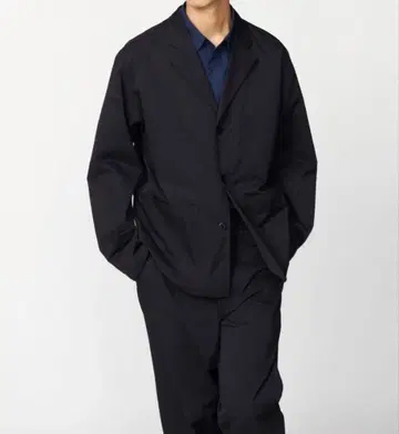 유니클로C 워크 자켓 블랙 L