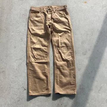 EDWIN 베이지 데님 팬츠 사이즈 32