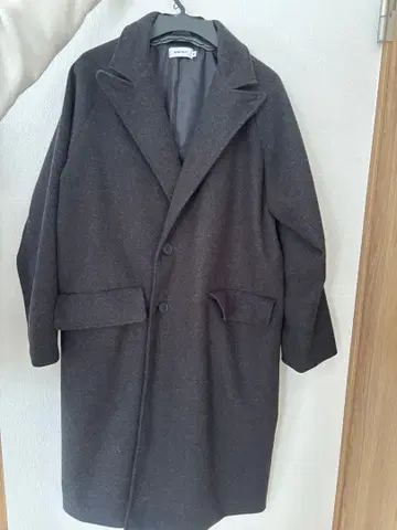 MONO-MART 다크 그레이 체스터 코트 M 사이즈