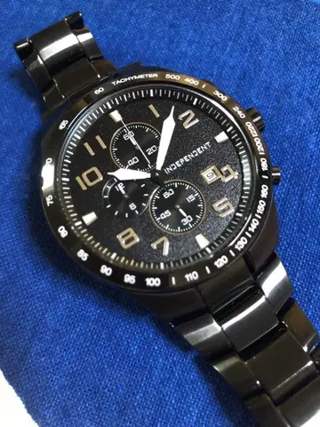 인디펜던트 크로노그래프 시계 배터리 교환 완료