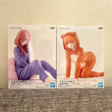 5등분의 신부 나카노 미쿠 나카노 네잎 피규어 파자마