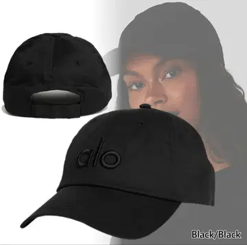 Alo Yoga 오프듀티 캡 블랙