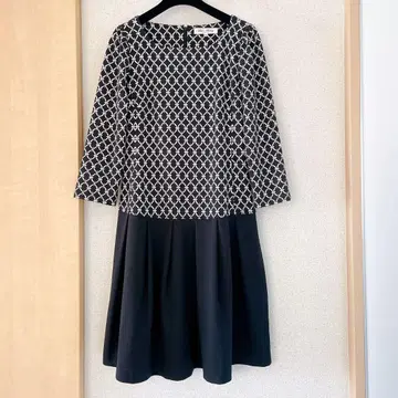 슈퍼 뷰티 44 빅 사이즈 XL 블랙 원피스