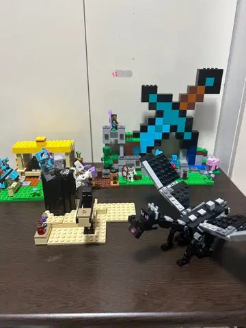 LEGO Minecraft 21244 21171 21151 마인크래프트