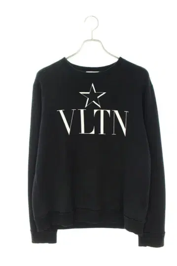 VLTN 로고 블랙 맨투맨