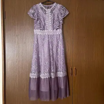 MAJESTIC LEGON 파티 드레스 포멀 결혼식 핑크 보라색