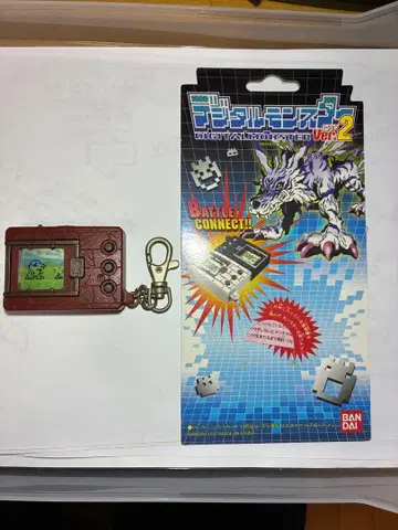 [ 작동 확인 완료 ] 디지몬 Ver.2 브라운 1997년제 설명서 포함