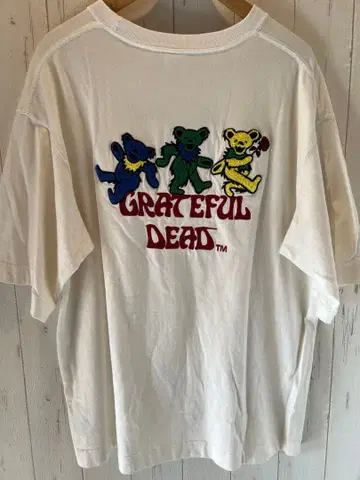 그레이트풀 데드 자수 T셔츠 L 사이즈