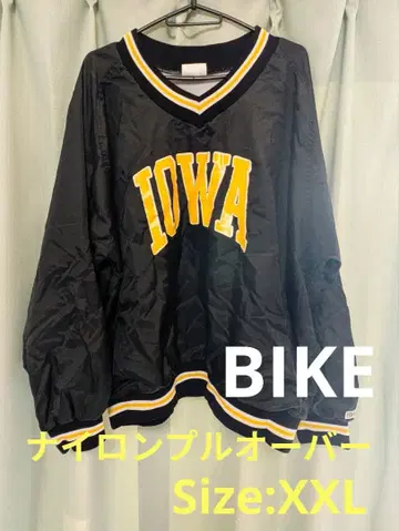 BIKE 나일론 풀오버 XXL 90s 아이오와 IOWA