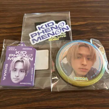 KID PHENOMENON 카와구치 소마 메지루시 참 캔뱃지