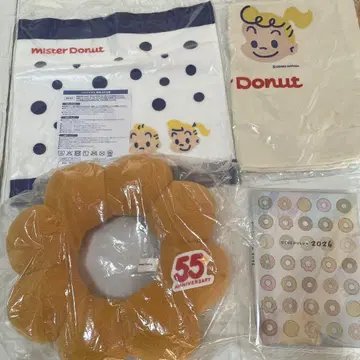 미스터 도넛 55주년 기념 세트 4종 세트