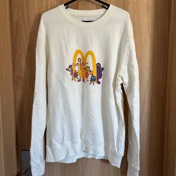 graniph 맥도날드 캐릭터 맨투맨 M