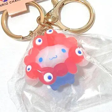 시나모롤 클리어 산리오 미야쿠미야쿠 변신 마스코트 키링