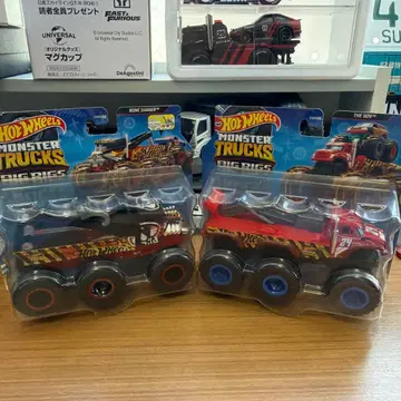 핫 휠 몬스터 트럭 빅 릭스 2대 세트