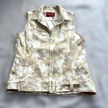 핑크 하우스 슬리브리스 자켓 베스트