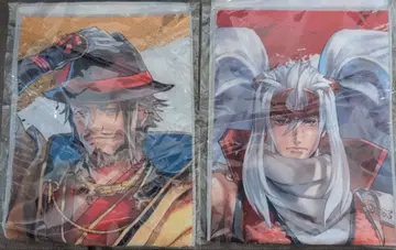 전국 BASARA 배틀 파티 천 포스터 사나다 마사유키 노부유키 세트