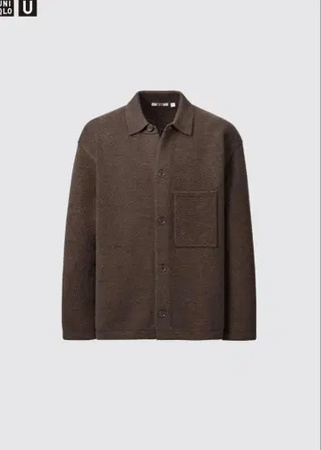 [새상품급] UNIQLO U 니트 오버 셔츠 자켓