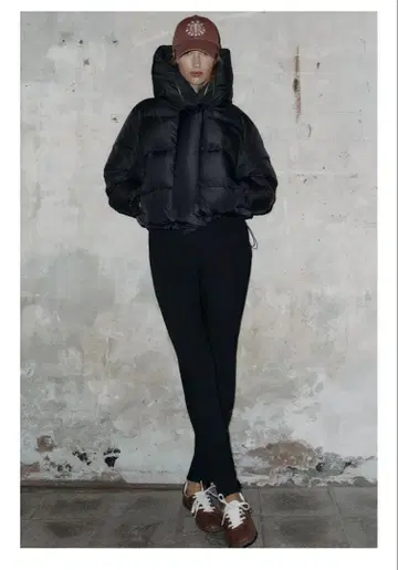 ZARA 숏 기장 후드 부착 발수 방풍 아노락