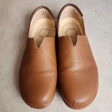 여성용 슬립온 신발 hocco 호코 24.5cm