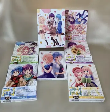 코믹 걸즈 초회 생산 한정판 BOX 포함 전 6권 세트 Blu-ray