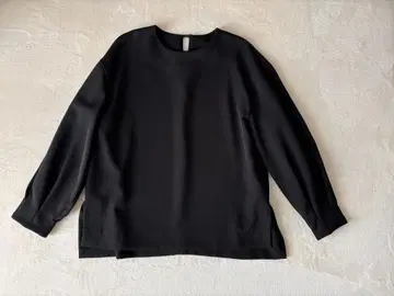 doux archive 더블 크로스 소매 볼륨 풀오버