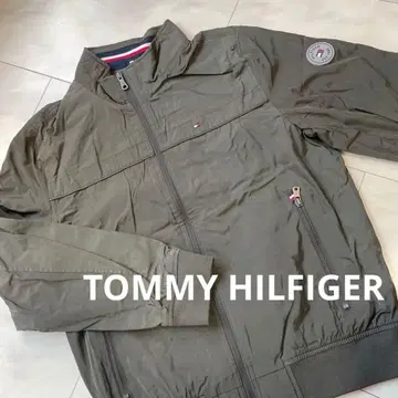 TOMMY HILFIGER 올리브색 자켓 S