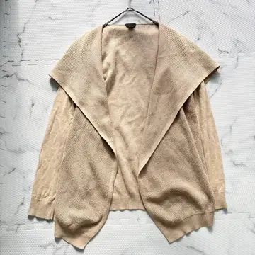 새상품급 띠어리 theory 캐시미어 코튼 가디건 베이지 S