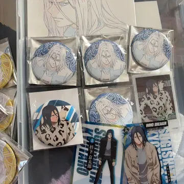 WIND BREAKER 윈브레 TSUTAYA 원화 캔뱃지 스기시타 특전