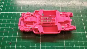 미니 사륜구동 MS 프레키 섀시 핑크