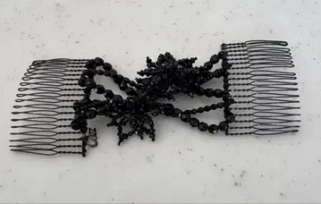 컴플렉스 비즈 헤어 액세서리 헤어콤