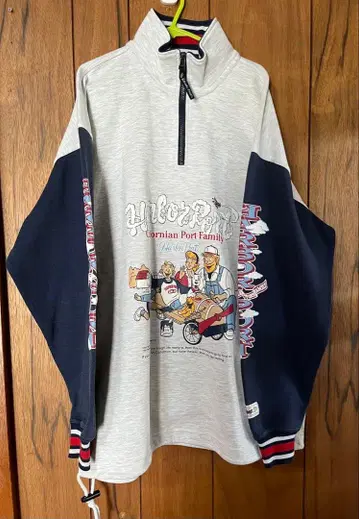 HarborPort 그래픽 프린트 트레이닝복 L