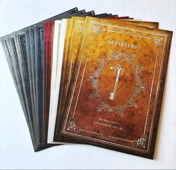 킹덤하츠 특제 메모리얼 리플렛 팜플렛 전 15종 세트