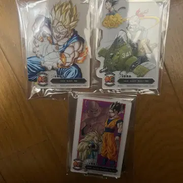 드래곤볼 아크릴 스탠드 3개 세트