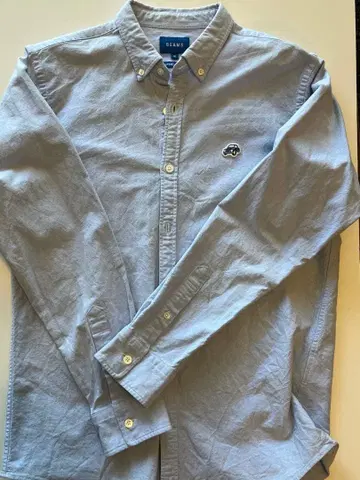 BEAMS M 버튼다운 셔츠 일본제 원단