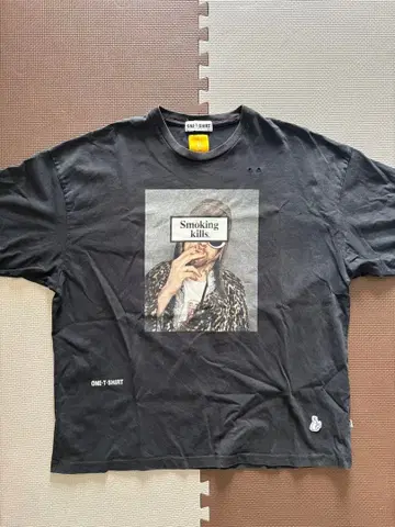 ONE T-SHIRT Smoking kills 티셔츠 블랙