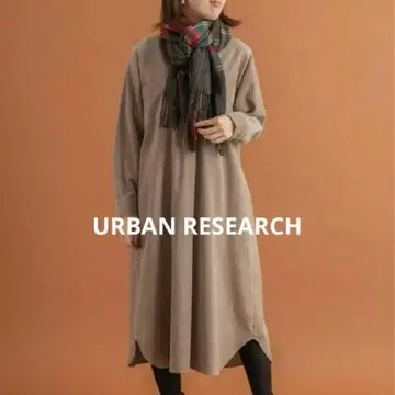 코듀로이 셔츠 원피스 서니라벨 URBAN RESEARCH