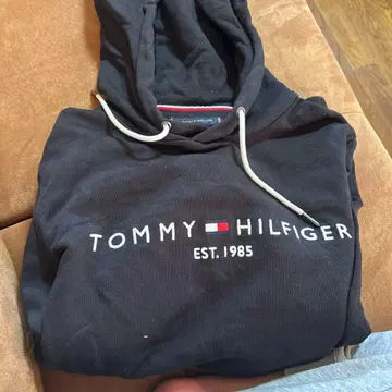 TOMMY HILFIGER 블랙 후드티 S 사이즈