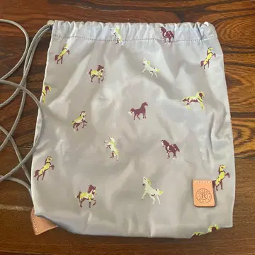 russet 말 프린트 백