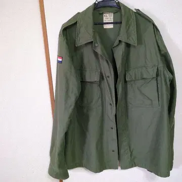 네덜란드군 WAHLER 밀리터리 자켓 올리브 그린