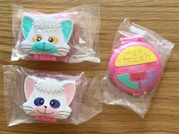 마법의 천사 크리미마미 캡슐 굿즈 3종 컴팩트 거울 필통