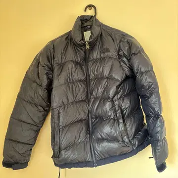 여성용 THE NORTH FACE 네이비 다운 자켓 M