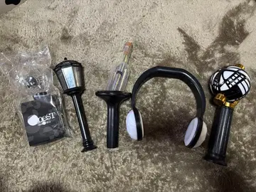 SixTONES 응원봉 세트 VVS 은색 테 포함