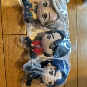 제일복권 미세스 A상 봉제 인형 마스코트 전 3종 세트