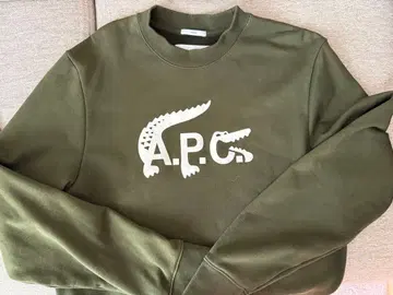 A.P.C. LACOSTE 트레이닝복 S 사이즈 올리브